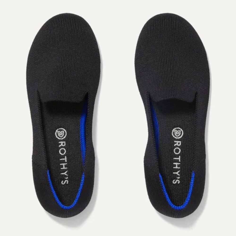 Rothy's The Kids Loafer - Black Solid | Size 4